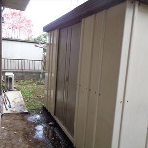 完売　No.103 サンキン　中型物置　GC-140