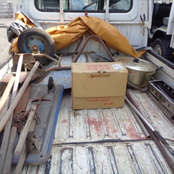 85.ミシン、鉄屑、一輪車、鍋等の無料回収/入間市