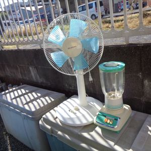 125.扇風機＆ジューサ―を無料回収/入間市