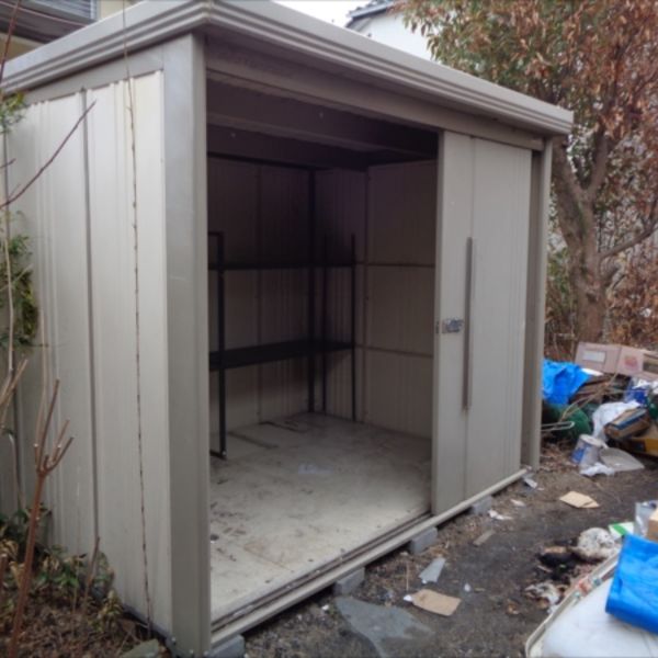 144.物置　解体撤去./幸手市