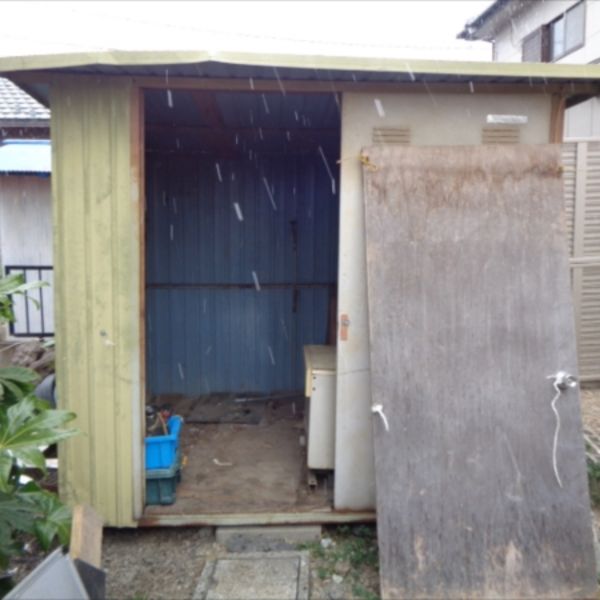 150.物置の解体撤去/上里町