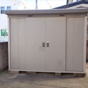 185.イナバ中型物置を買取/前橋市