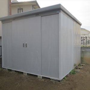 283.イナバ物置を買取/前橋市